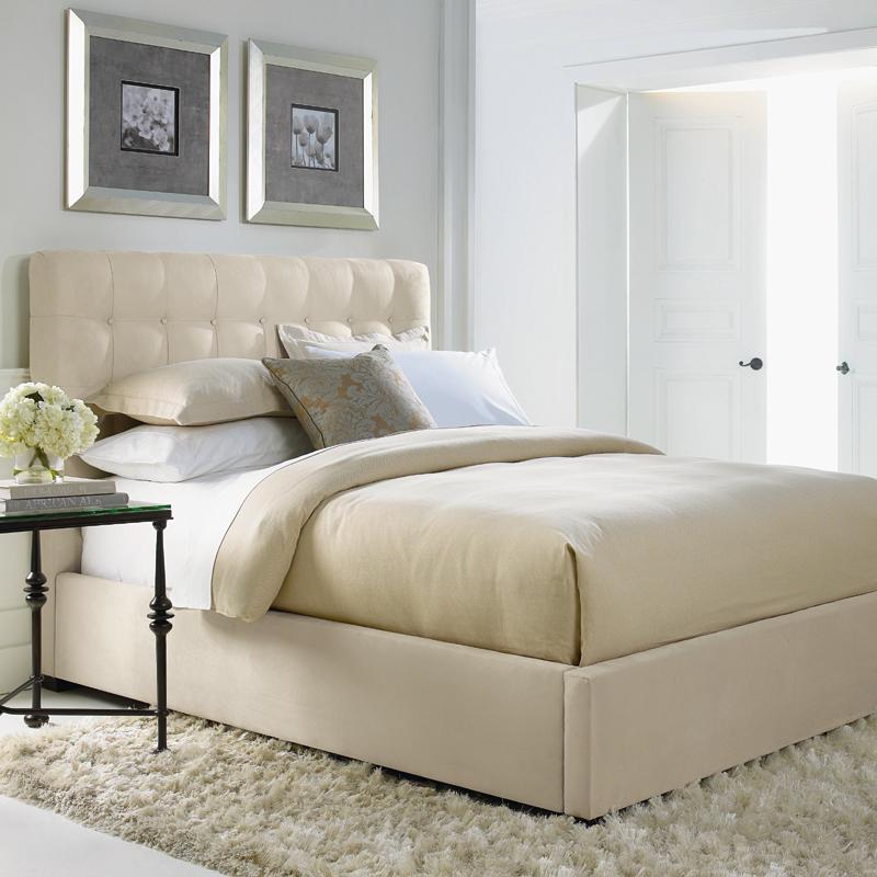 Bernhardt Interiors Beds California KingSize Avery ButtonTufted